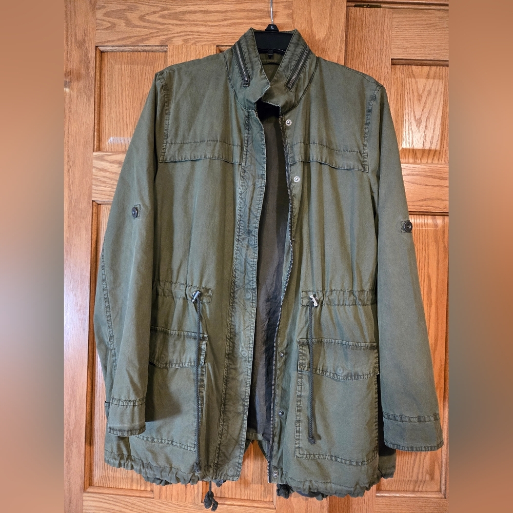 Womens jacket, army green